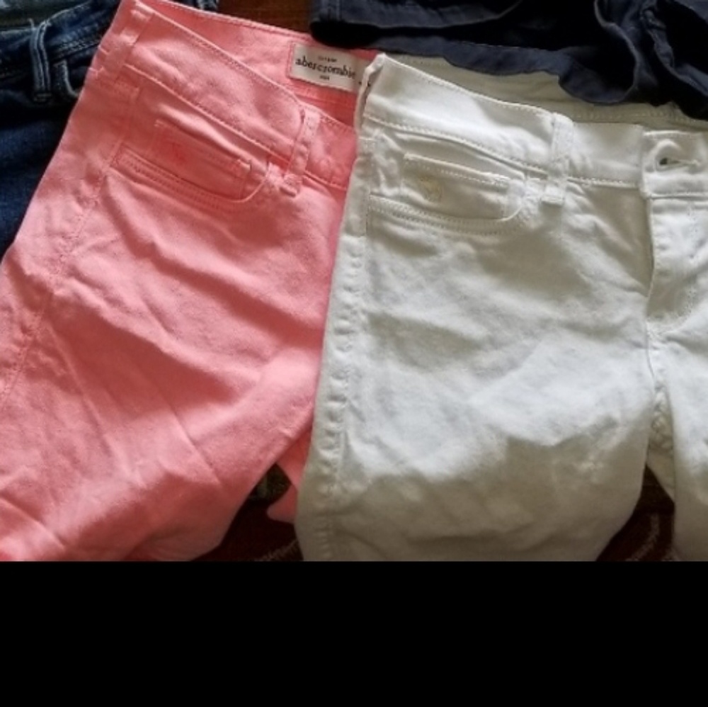 3 Abercrombie shorts